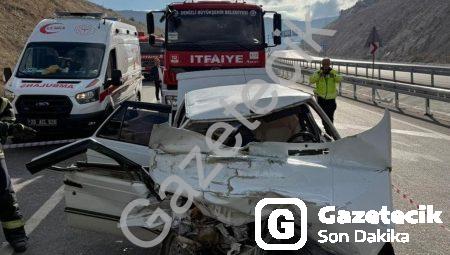 Denizli Honaz Tüneli’nde Feci Kaza: Eşi Hayatını Kaybetti, Sürücü Ağır Yaralı