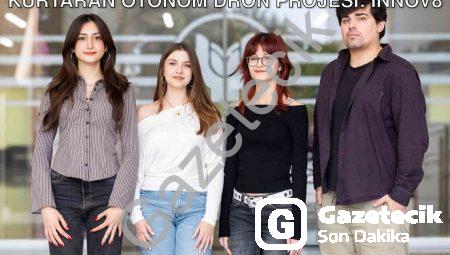 İzmirli Gençlerden Depremde Hayat Kurtaran Otonom Dron Projesi: Innov8