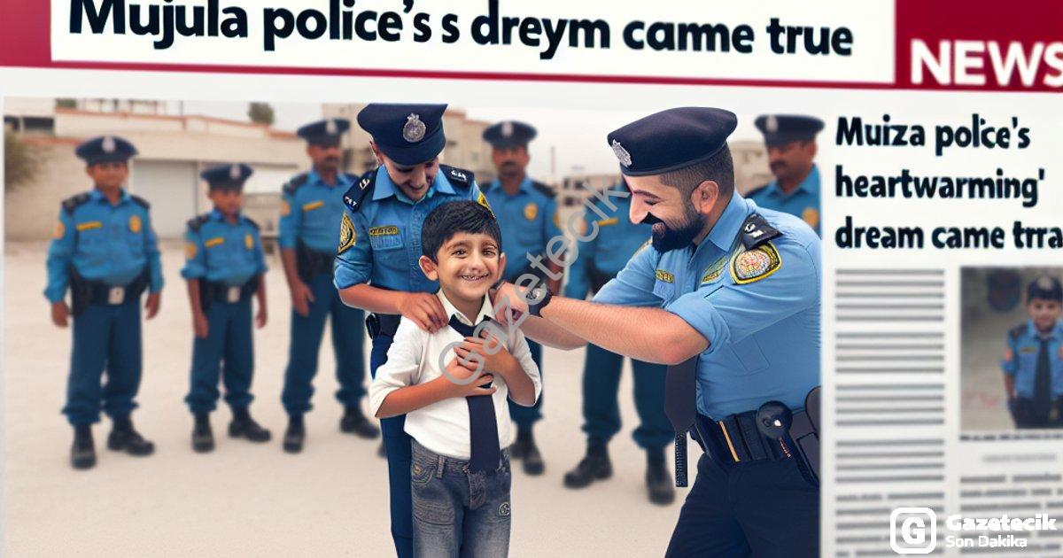 "Muğla Emniyeti'nden Gönülleri Fetheden Hareket: Hamza'nın Hayali Gerçek Oldu" başlıklı haber için f