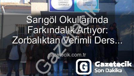 Sarıgöl Okullarında Farkındalık Artıyor: Zorbalıktan Verimli Ders Çalışmaya Kapsamlı Eğitimler